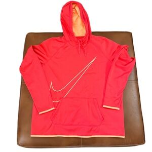 Nike Dri-FIT Red Hoodie